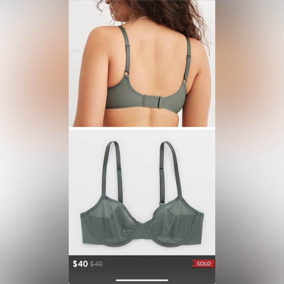 Aerie Smoothez Balconette bra size 34 C - Picture 4 of 5